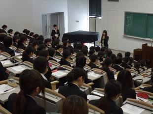 全体会での企業の方からの挨拶