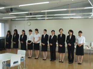 【壮行会1】緊張・・・^^;