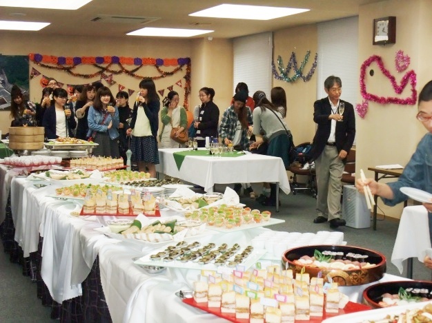 豪華な食事も楽しみました！