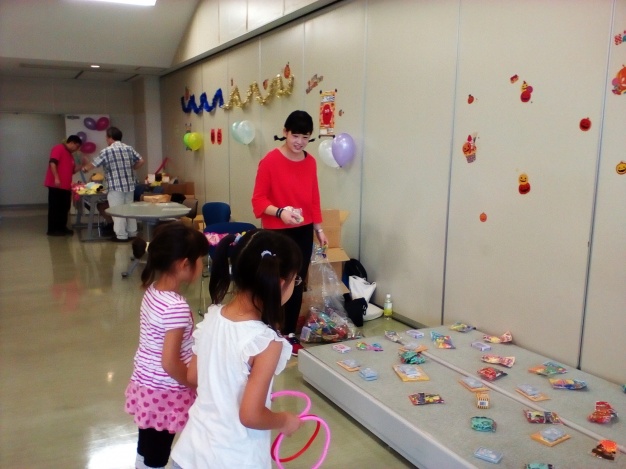 輪投げコーナー