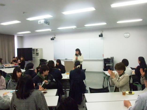 学生一人ひとりが決意表明