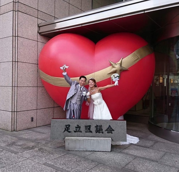 今回挙式されたご夫婦