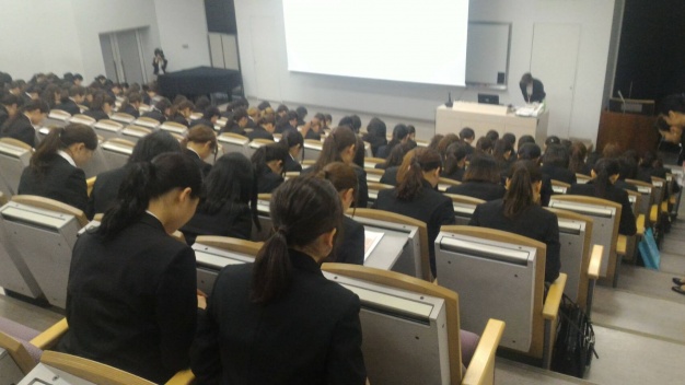 最後の挨拶。バッチリです！！