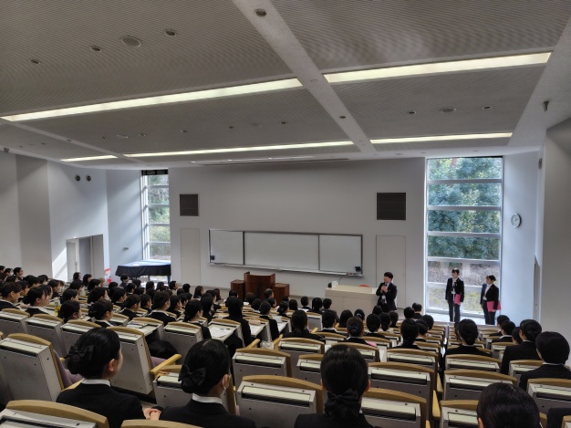 全体会でまずは行きたい企業をチェック！